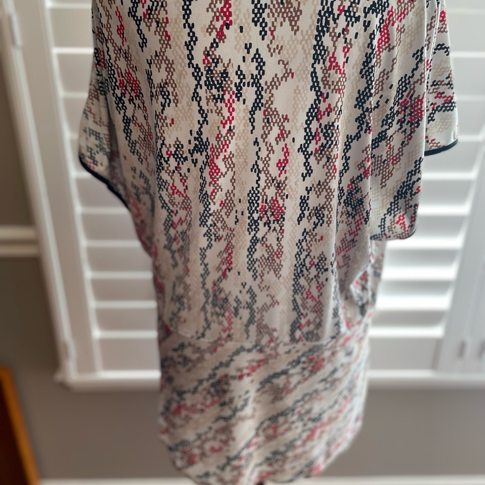 Dkny Multicolor Patterned Blouse - image 3